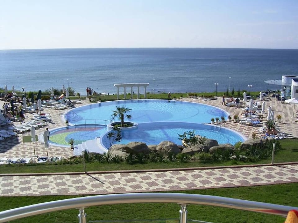 Blick vom Balkon des Hotelzimmers Hotel Sineva Beach