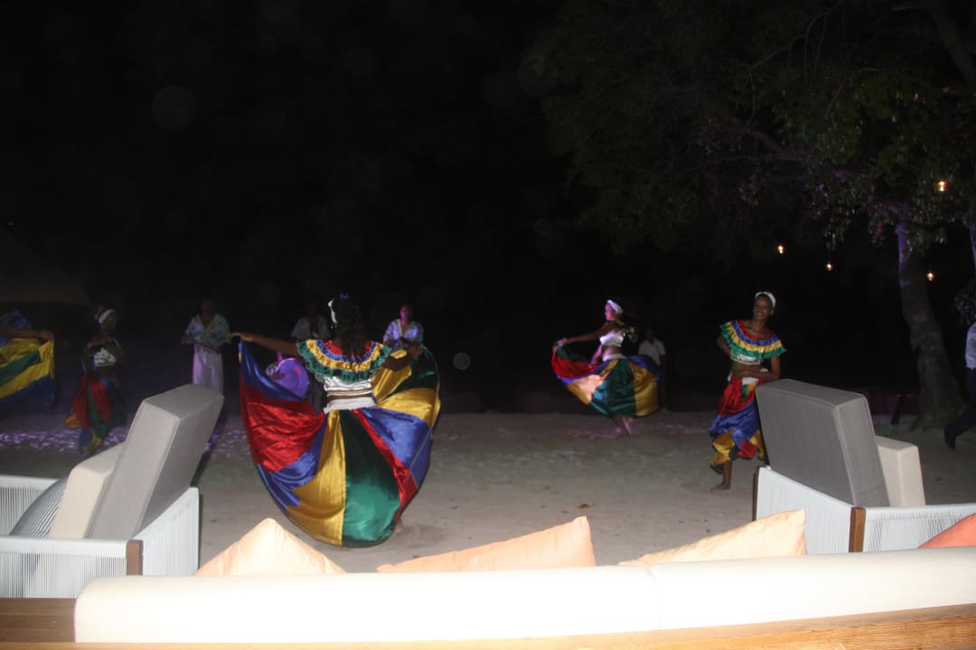 Sega dance show on the beach Hilton Mauritius Resort & Spa