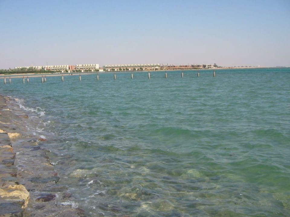 Steintreppen am Strand Le Jardin Aqua Park Resort