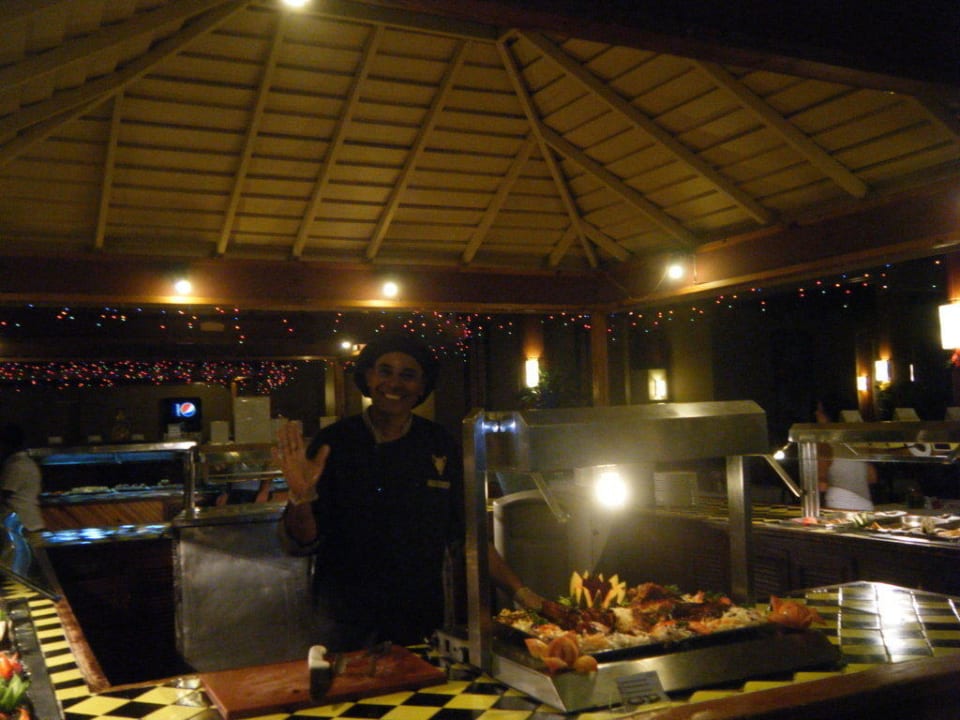 Abends im Hauptrestaurant "El Cathedrale" Grand Palladium Select Bávaro Resort & Spa