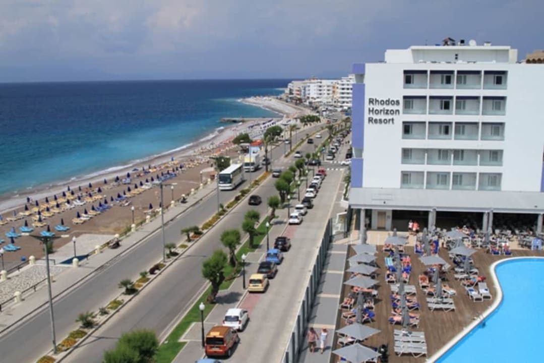 Widok z 450 Rhodos Horizon Resort