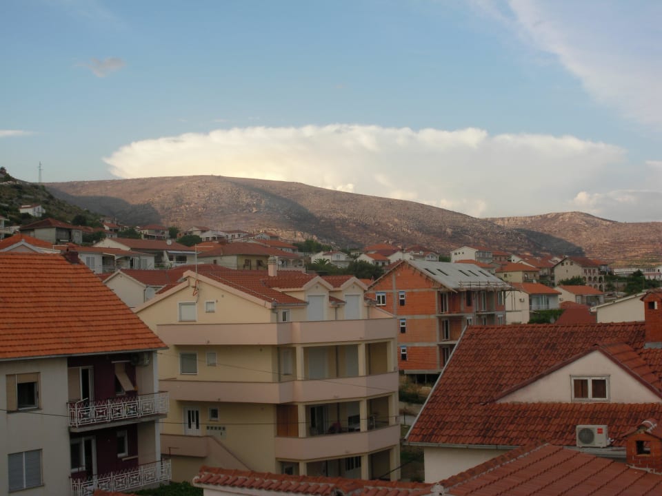 Blick nach hinten Apartments Villa Milic