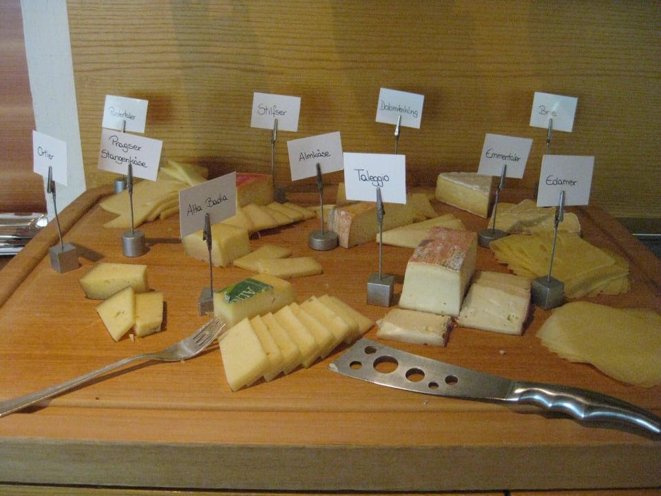 Käseangebot Hotel Marlet