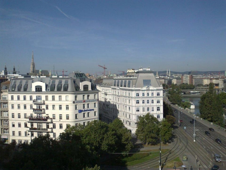 Ausblick vom Zimmer Aparthotel Adagio Vienna City
