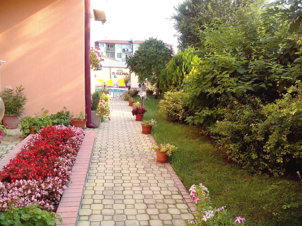 Weg zum Pool Hotel Sirena