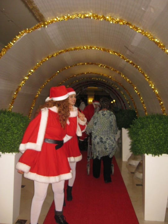 Eingang Restaurant Weihnachten Diamond Excellence Resort & Spa