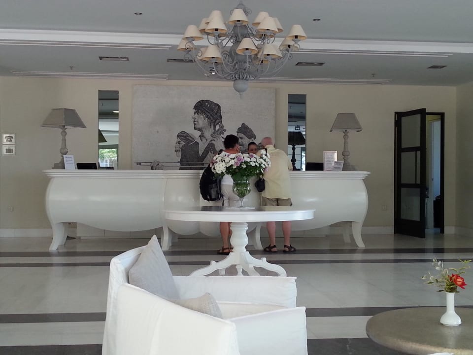 Hotelrezeption Aegean Pearl
