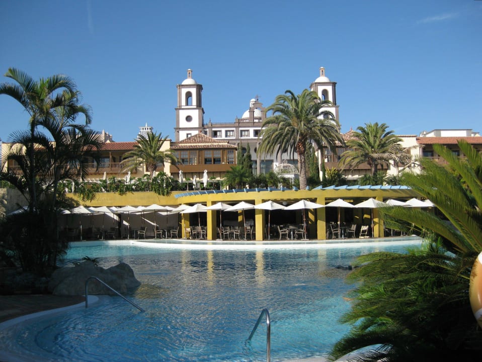 Pool, Kathedrale und Restaurant Lopesan Villa del Conde Resort & Thalasso