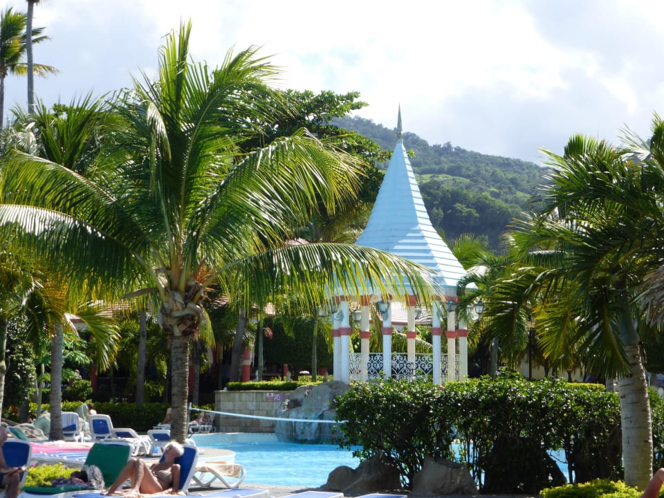 Blick auf den Pool Senator Puerto Plata Hotel