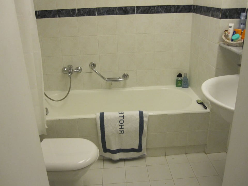 Bad - sauber Ibiscus Hotel Rhodos