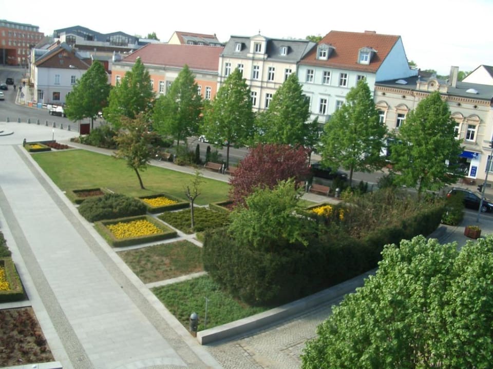 Zimmerausblick Hotel Kaiserhof Fürstenwalde