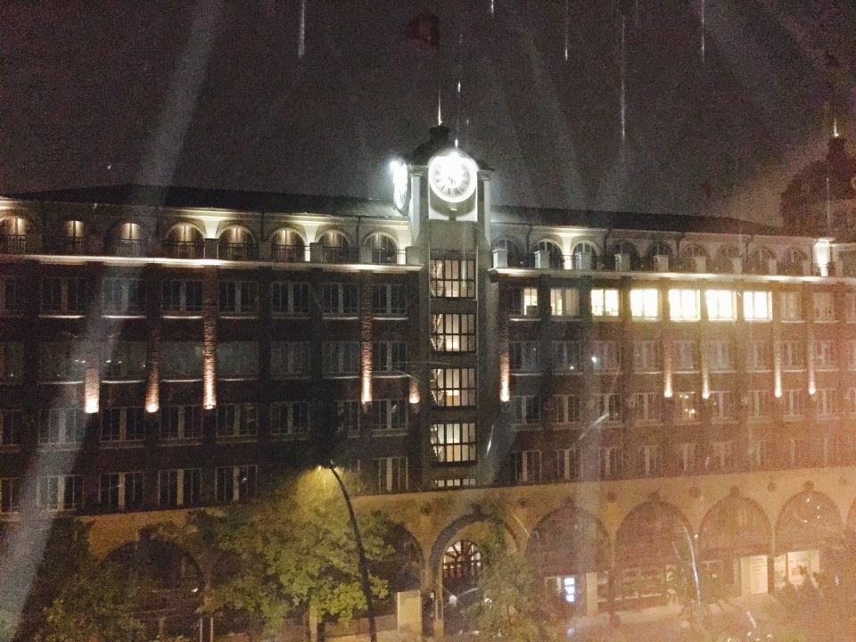 Ausblick vom Balkon  Apartment-Hotel Hamburg Mitte