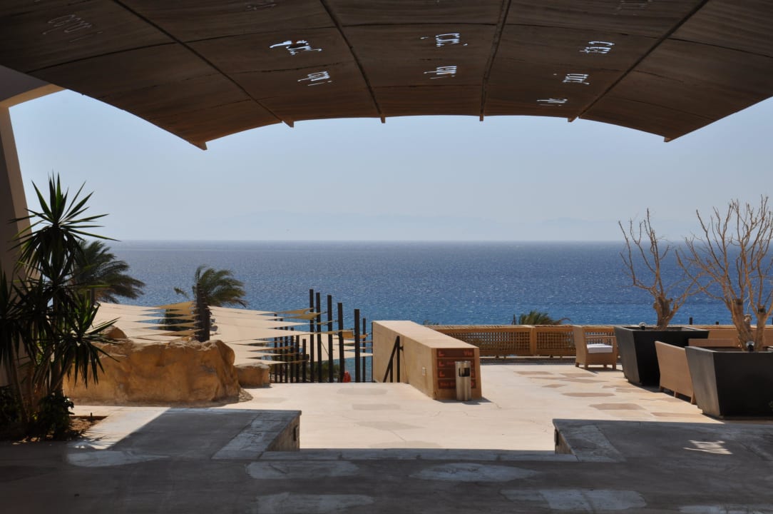Eingang mit Aussicht Retac Qunay Dahab Resort and Spa