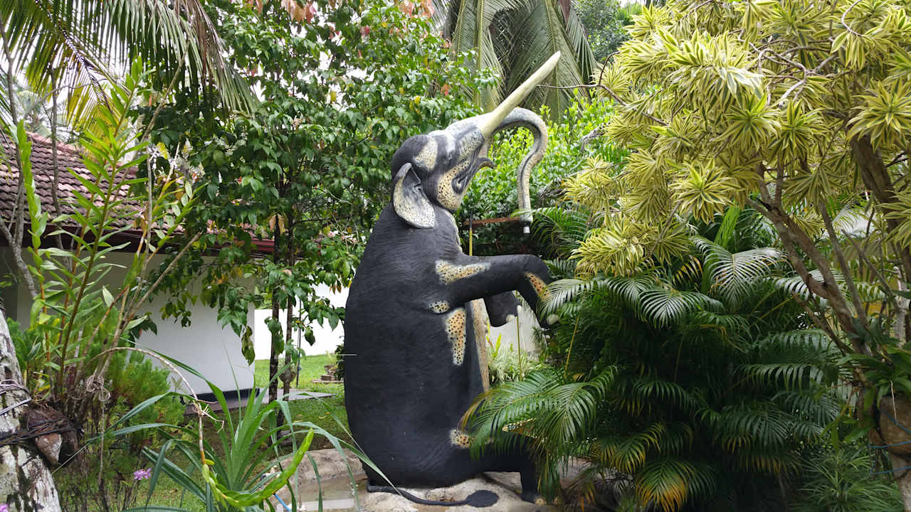 Gartenanlage Traum Villa Bentota