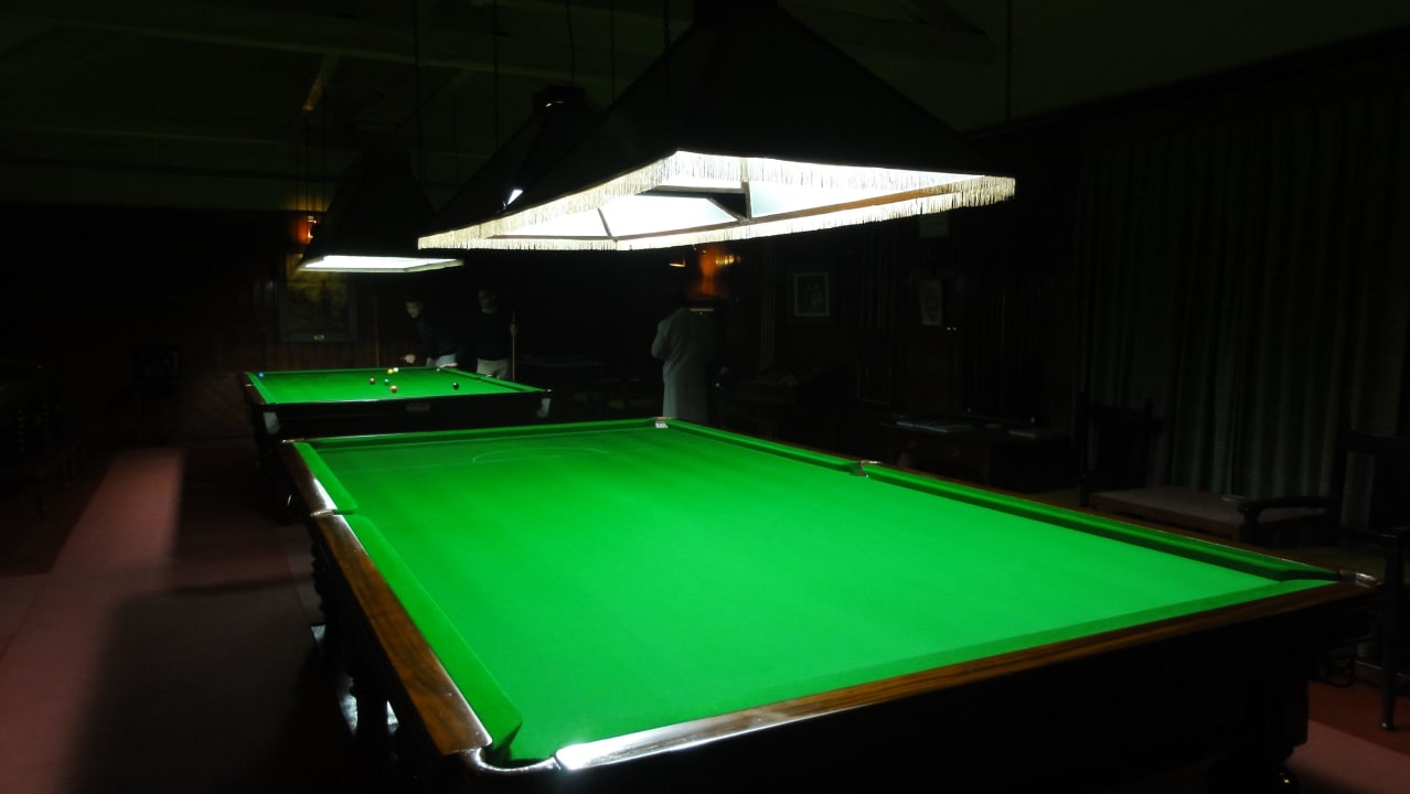 Snooker Raum Grand Hotel