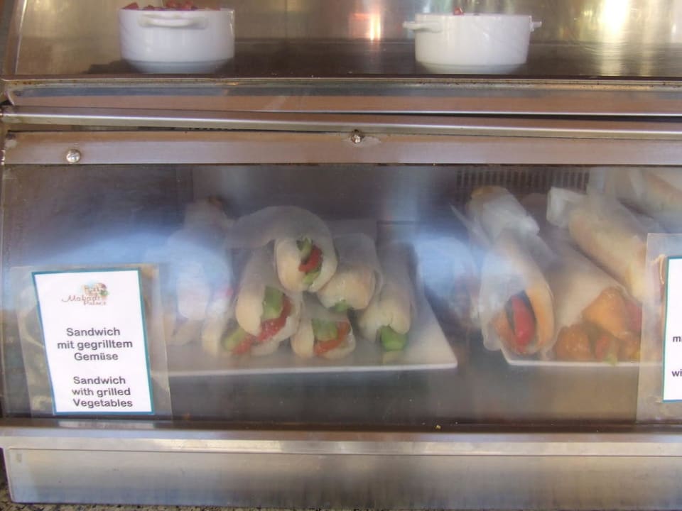 Sandwiches-Rendezvousbar Makadi Palace