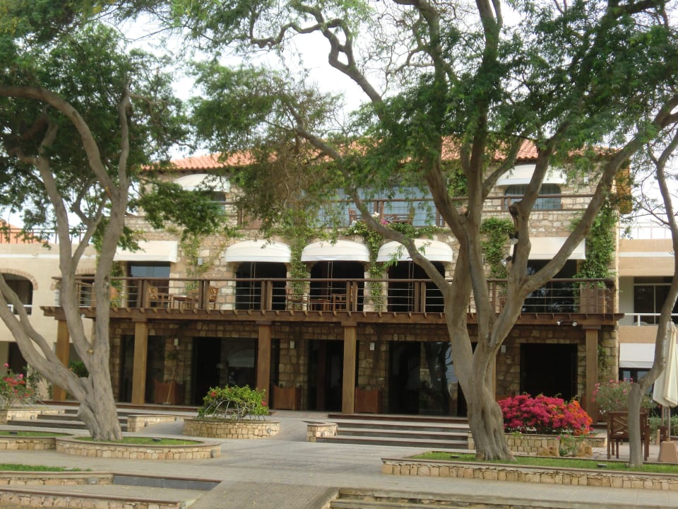 Eingang Rückseite Hotel Morabeza