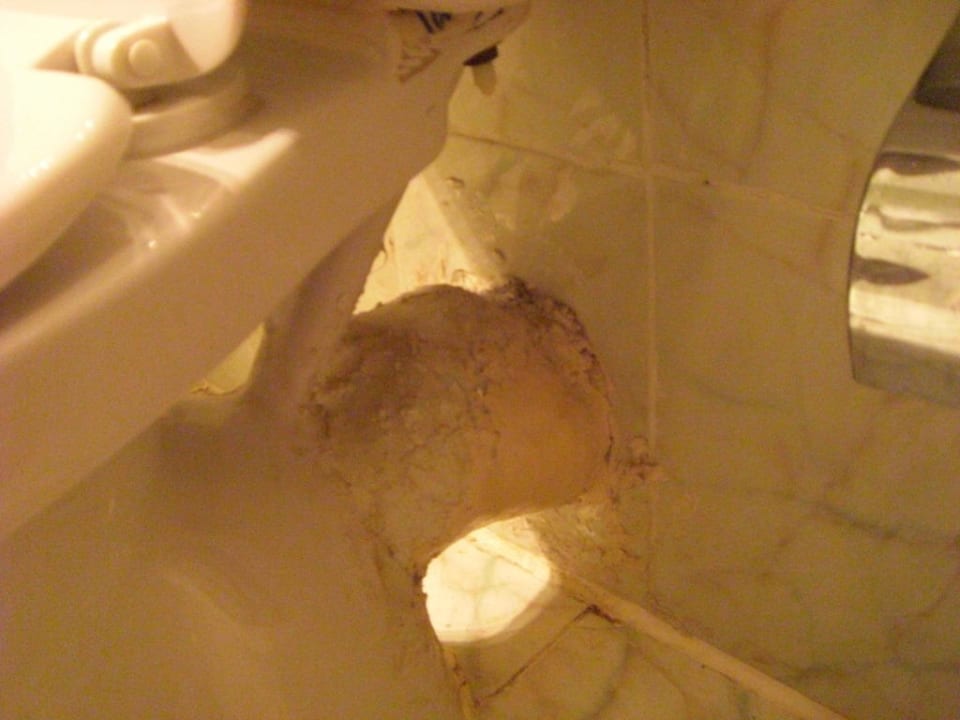 Toilettenablauf Golden Beach Resort