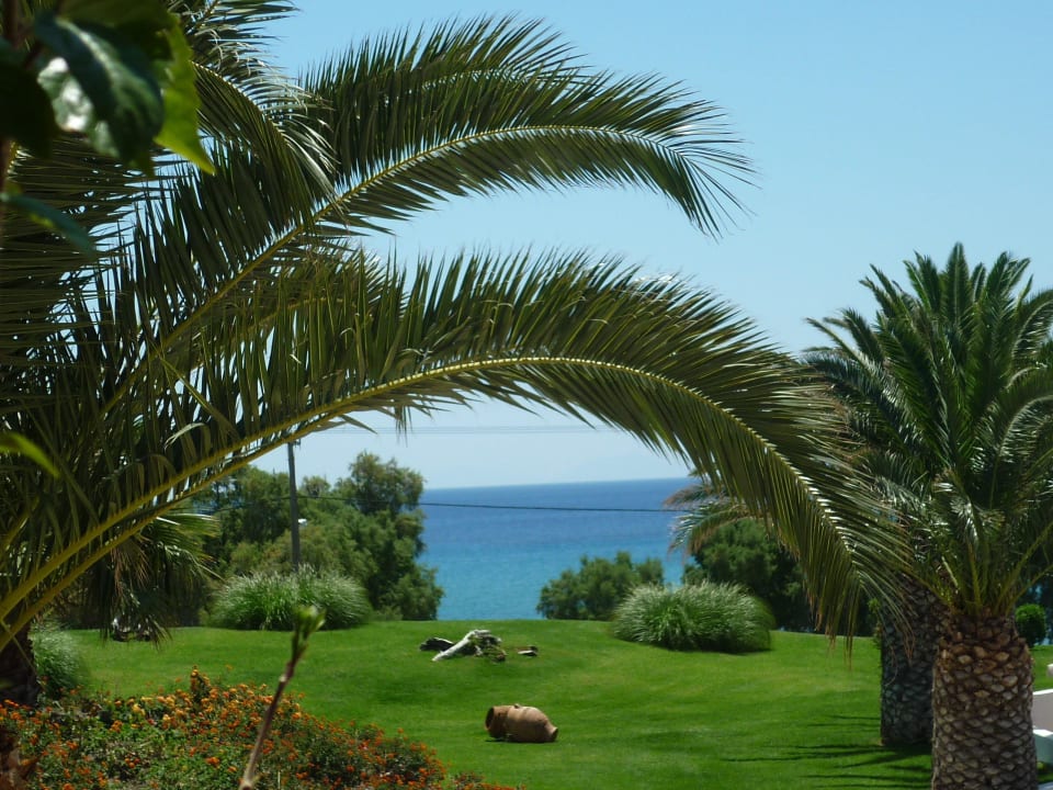 Schöne Gartenanlage Lagas Aegean Village