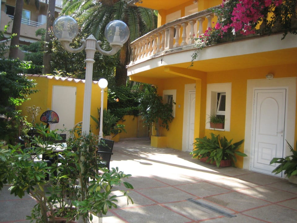 Innenhof Hotel Cupidor