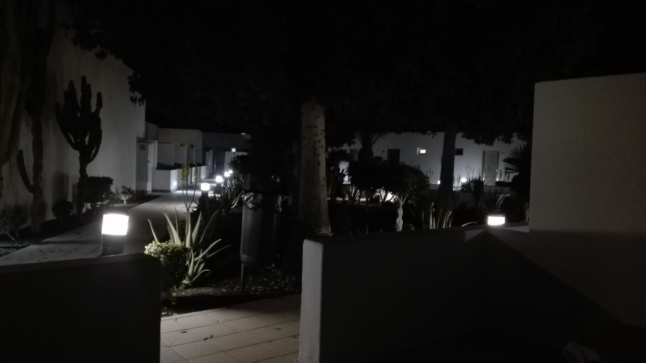 Wege nachts  Hotel Las Costas