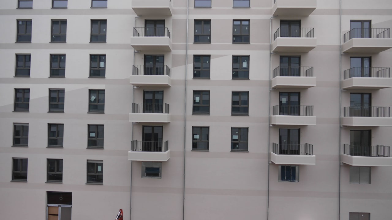 Es wird kräftig gebaut Best Western Plus Welcome Hotel Frankfurt