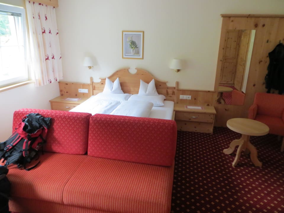 Geräumiges Doppelzimmer Hotel Bergwelt