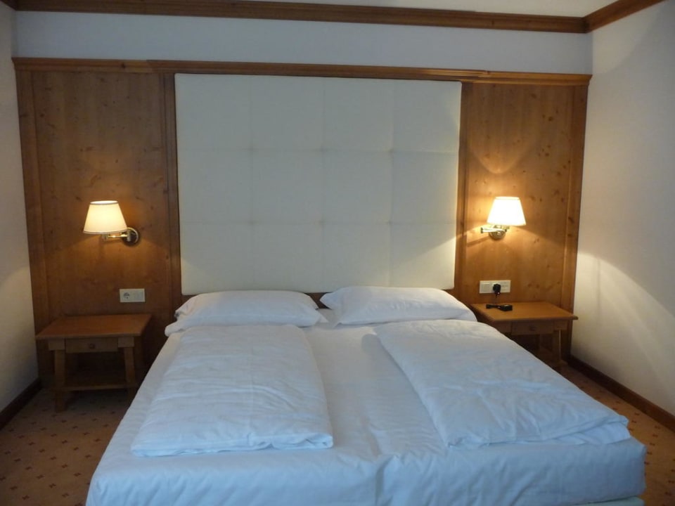 Zimmer mit Doppelbett Alpin & Vital Hotel La Perla