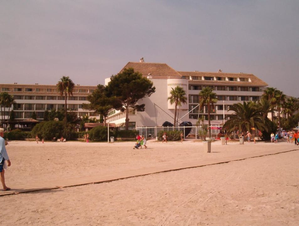 Blick vom Strand des Paraiso de Alcudia Aparthotel Paraiso De Alcudia