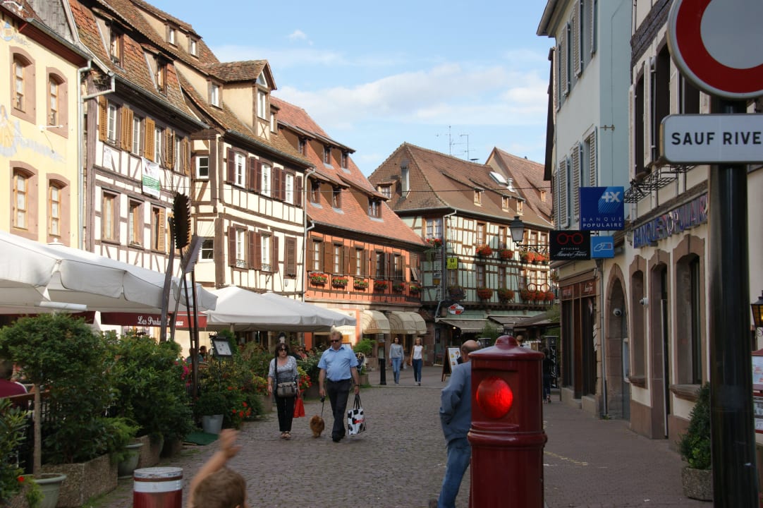 Hotel mitten in der Fußgängerzone Hotel Sainte Odile
