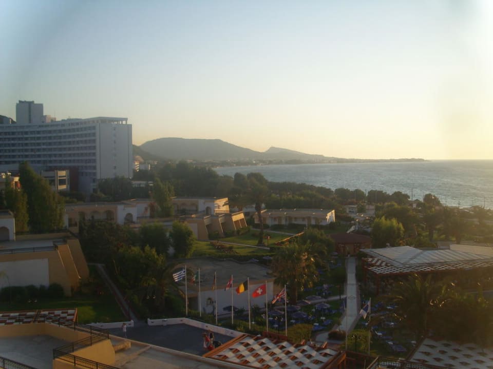 Ausblick vom öffentl. Balkon Sol Cosmopolitan Rhodes