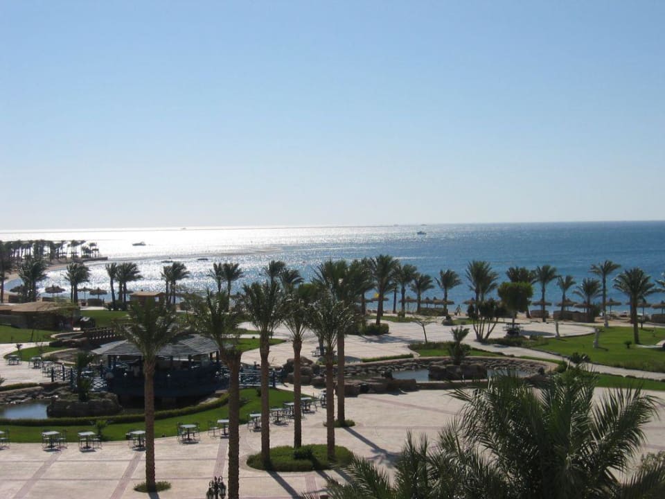Ausblick vom Balkon in Richtung Meer Palm Royale Resort - Soma Bay