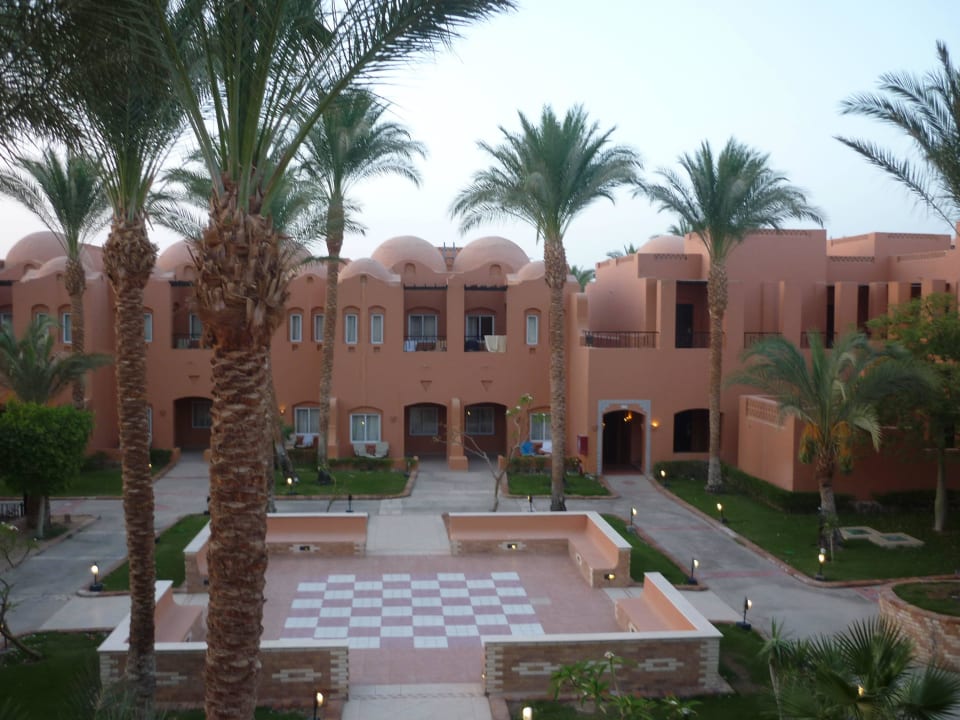 Blick vom Balkon Jaz Makadi Oasis Resort