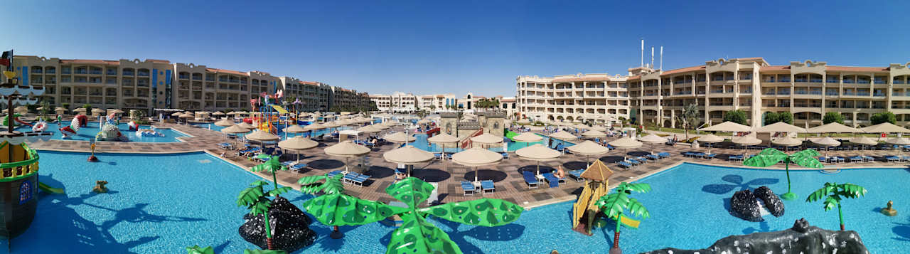 Ausblick Pickalbatros White Beach Resort - Hurghada