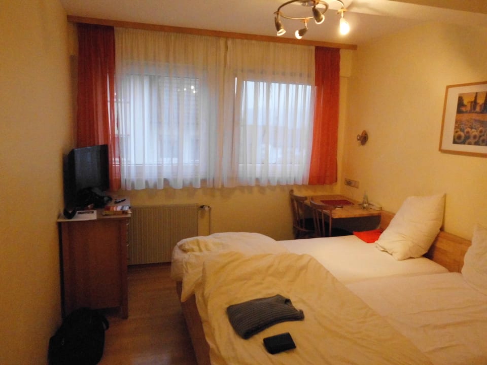 Sicht vom Eingang aus Hotel Carle