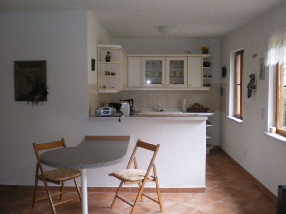 Küche und Essplatz Hotel Schloss Drosedow