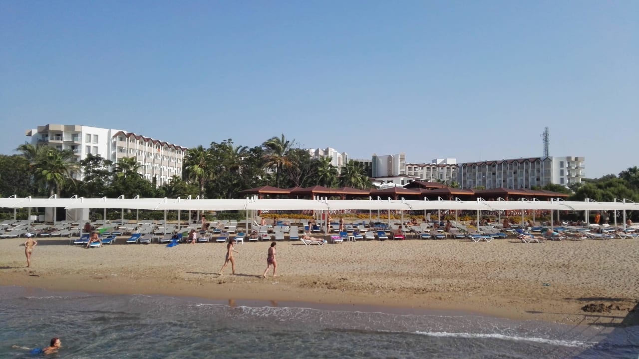 Aussicht auf das Hotel vom Steg Arcanus Hotels Sorgun