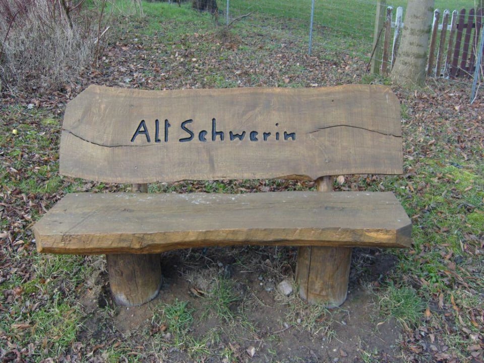 Eine Bank Hotelpension Pfarrhaus