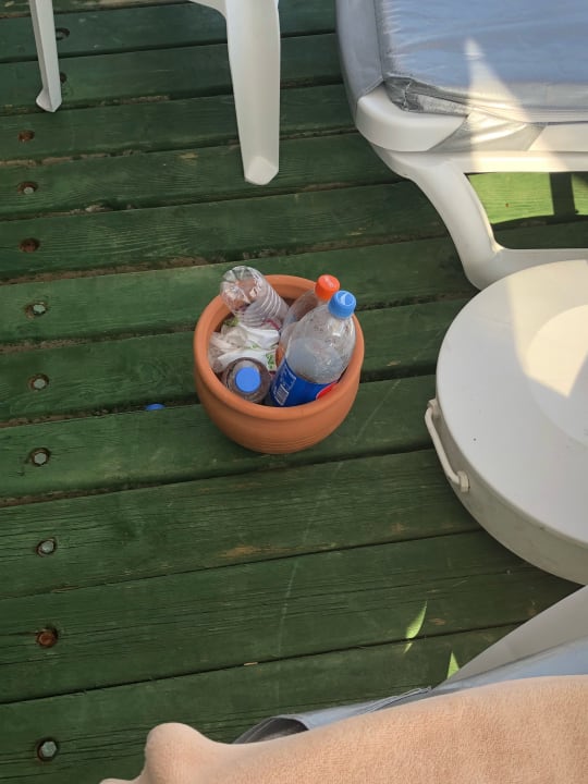 Wassersteg, der immer nicht aufgeräumt war Hotel Delphin Imperial