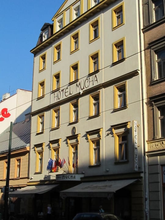 Außenansicht des Hotels  Hotel Mucha