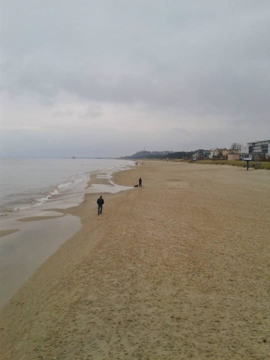 Ausblick von der Seebrücke SEETELHOTEL Ostseeresidenz Bansin