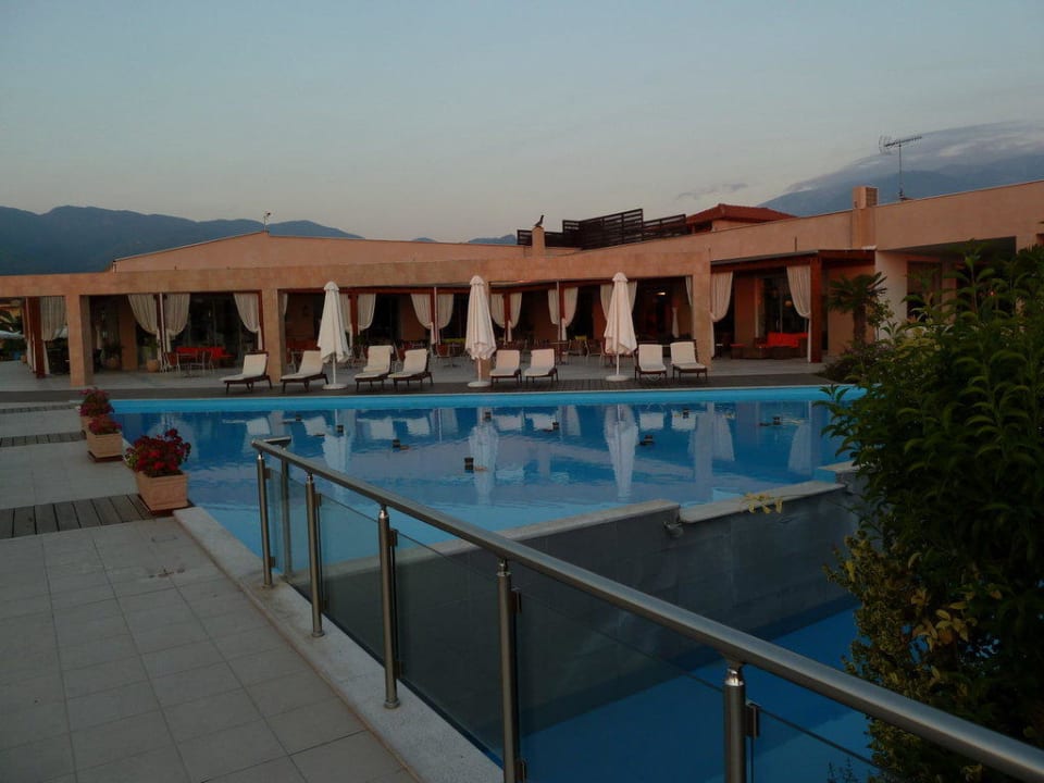 Außenterrasse alltoura Club Hotel Poseidon Palace