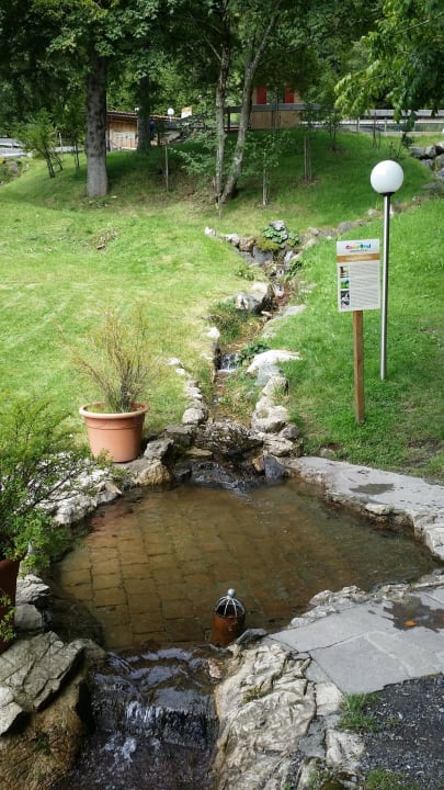 Wildbach und Kneippbecken Oberjoch - Familux Resort