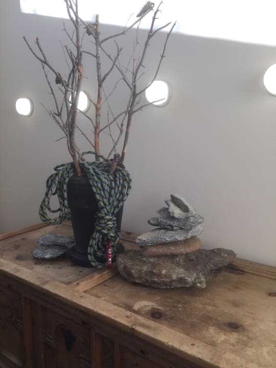 Kreative Deko Bergland Sölden Design- und Wellnesshotel