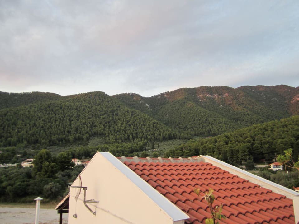 Zenraler Ausblick aus dem Zimmer Apartments Hovolo