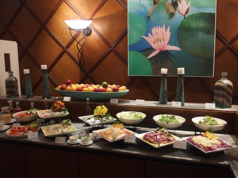 Büffet Hotel Lanka Princess Ayurveda