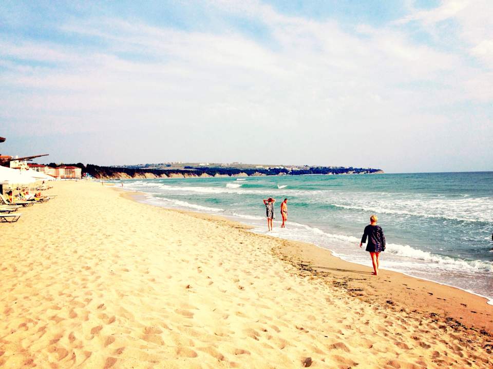 Linke Seite des Strandes HVD Clubhotel Miramar