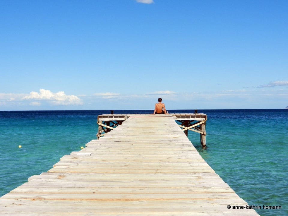 Der Bootsanlegesteg Las Gaviotas Suites Hotel