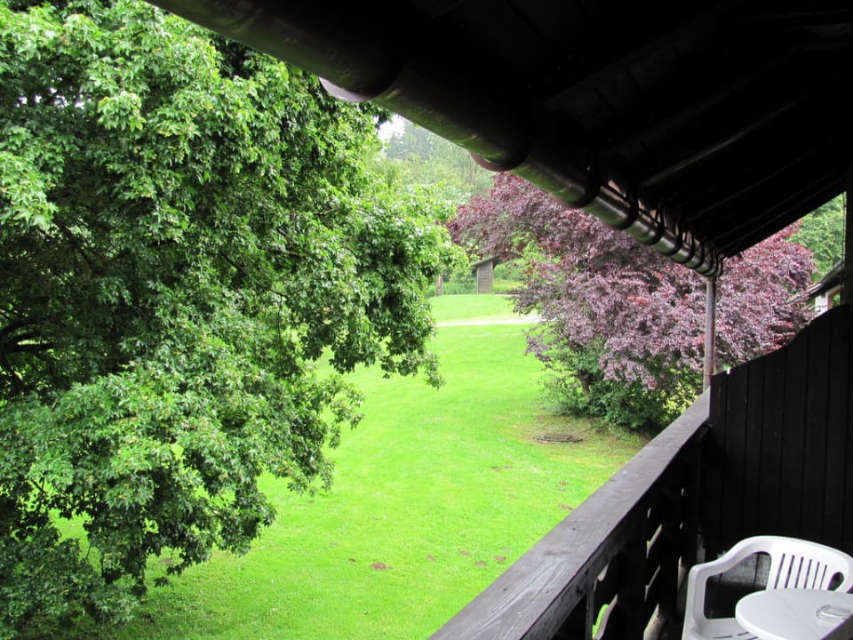 Ausblick vom Balkon Hotel Gut Schmelmerhof