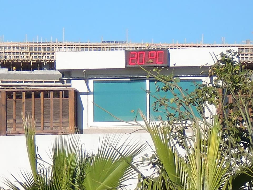 Super Wetter im Februar. Sunis Evren Beach Resort Hotel & Spa